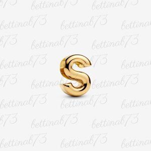 Pandora Letter S Alphabet Charm